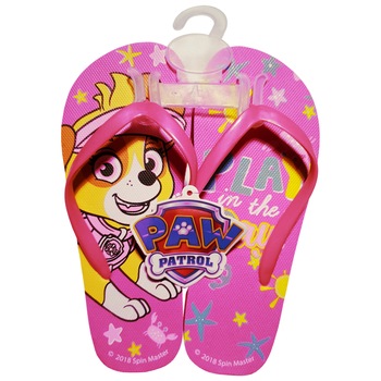 Papuci flip-flop pentru copii, Paw Patrol, PAW032 Papuci flip-flop pentru copii, Paw Patrol, PAW032