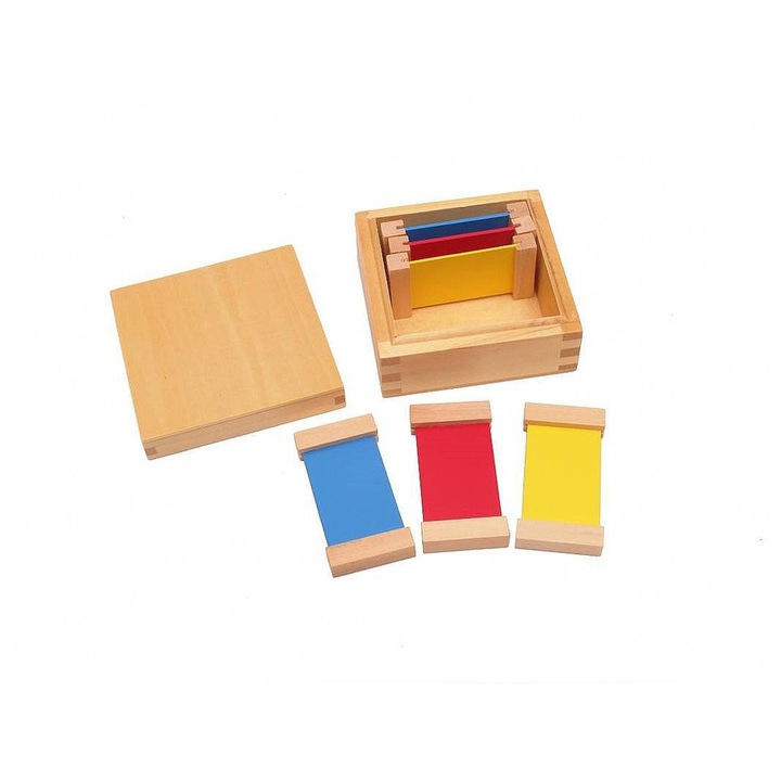 Set placi Montessori, SmartBaby, Lemn, Multicolor