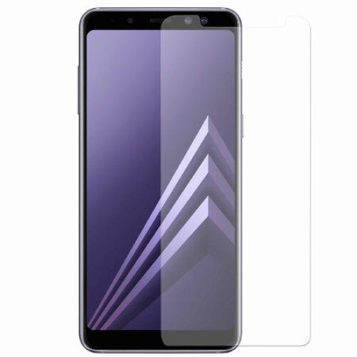 Folie de sticla securizata high quality tempered glas 9H pentru Samsung Galaxy A5 / A8 2018, Transparent