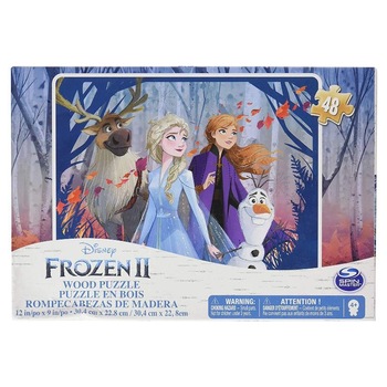 Puzzle din lemn Frozen 2 48 piese Puzzle din lemn Frozen 2 48 piese
