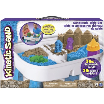 Set Kinetic Sand - Masuta Sandcastle, 1.36 kg Set Kinetic Sand - Masuta Sandcastle, 1.36 kg