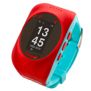 Ceas Smartwatch copii MyKi, GPS, Rosu/Albastru Sky Ceas Smartwatch copii MyKi, GPS, Rosu/Albastru Sky