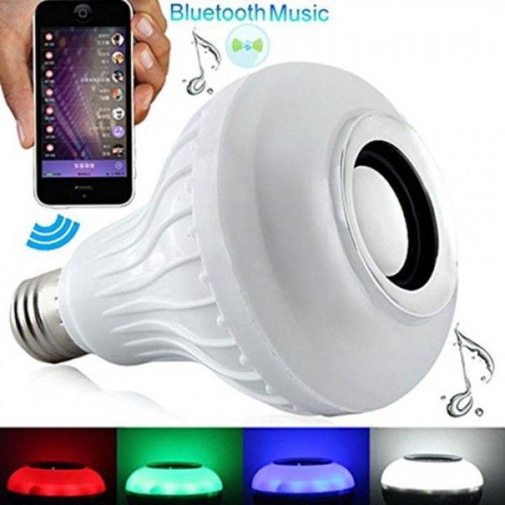 Диско крушка RGB, с Bluetooth и Колонка, E27, 50 W!