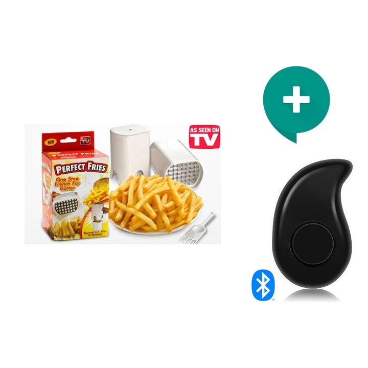 Taiator manual de cartofi, Perfect Fries, Alb