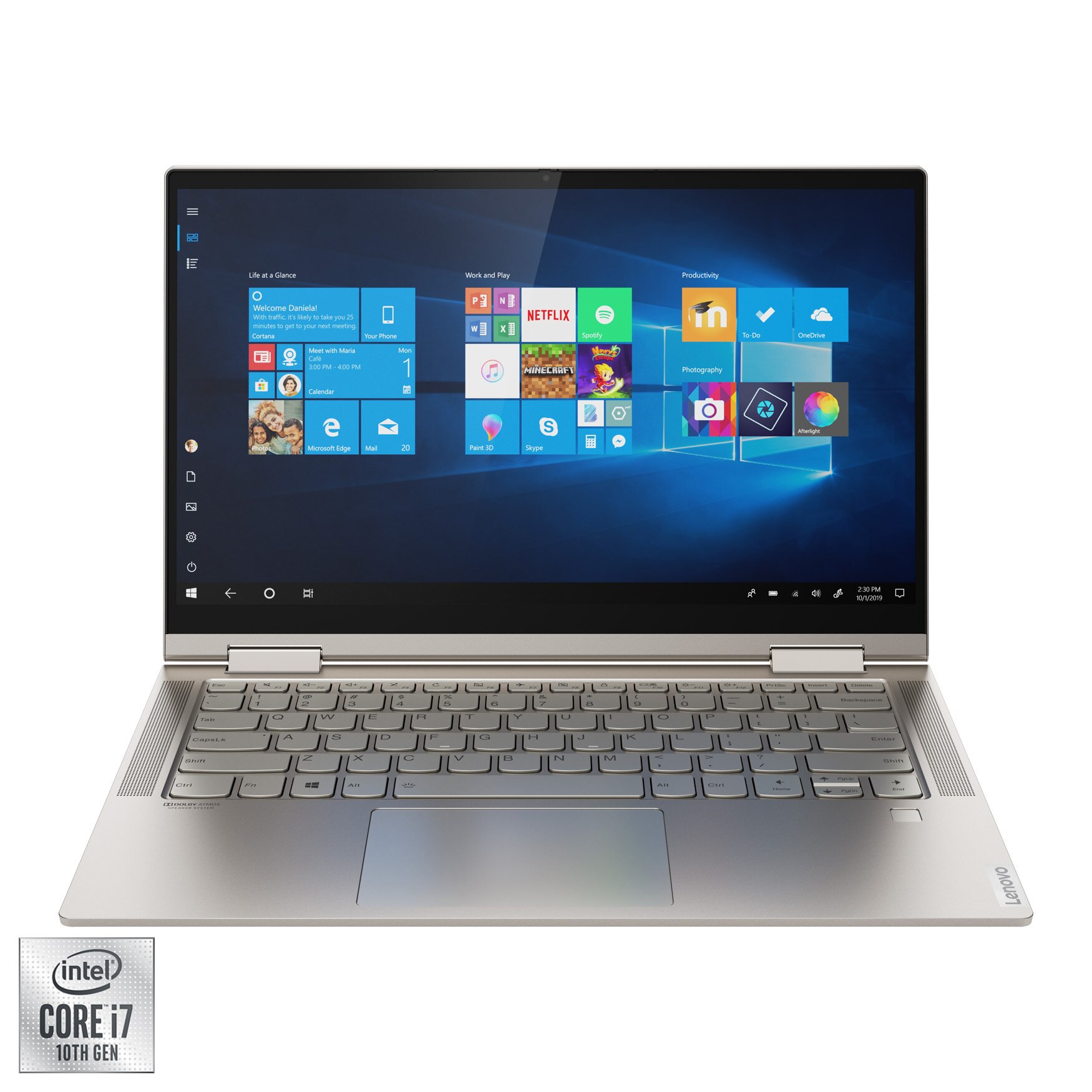 Laptop Lenovo Yoga C740-14IML cu procesor Intel® Core™ i7-10510U