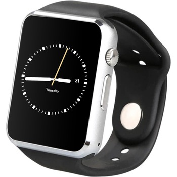 Ceas Smartwatch E-BODA Smart Time 310, Silicon, Negru Ceas Smartwatch E-BODA Smart Time 310, Silicon, Negru