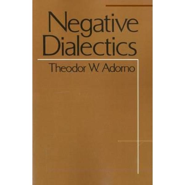 Negative Dialectics
