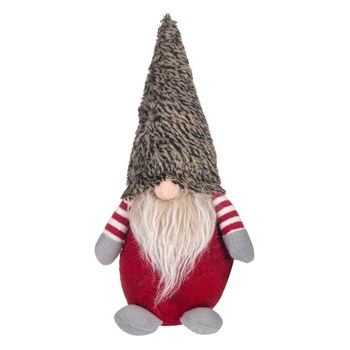 Figurina decorativa, model Mos Craciun, 27 cm, multicolor Figurina decorativa, model Mos Craciun, 27 cm, multicolor