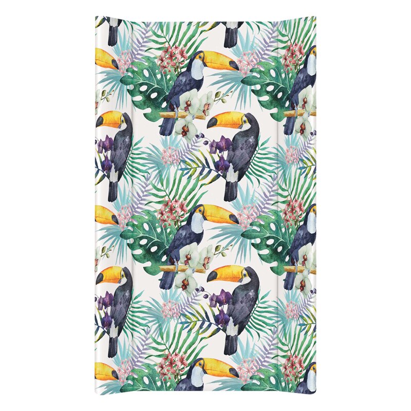 Saltea de infasat rigida 70 x 50 cm Flora & Fauna Ceba Baby W-102-099-544, Multicolor