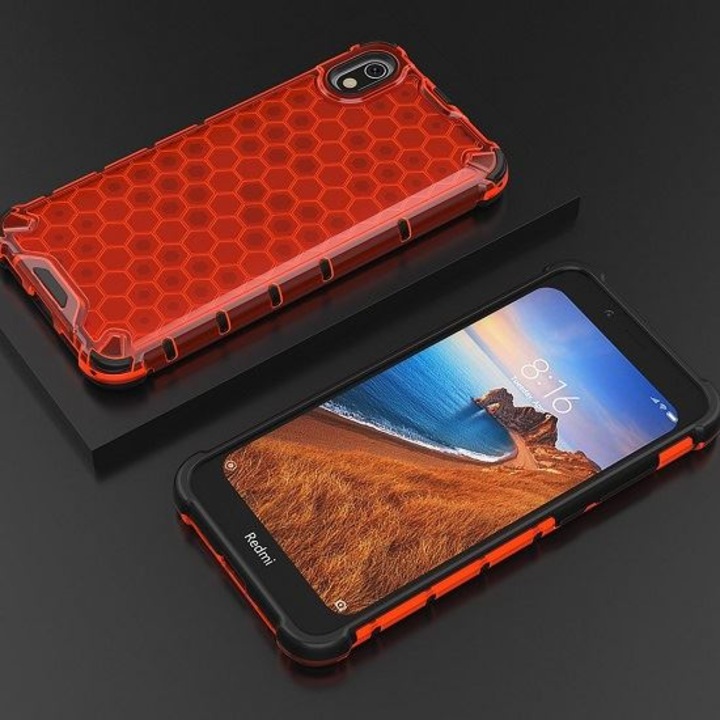 Husa Xiaomi Redmi 7A - iberry HoneyComb Rosu