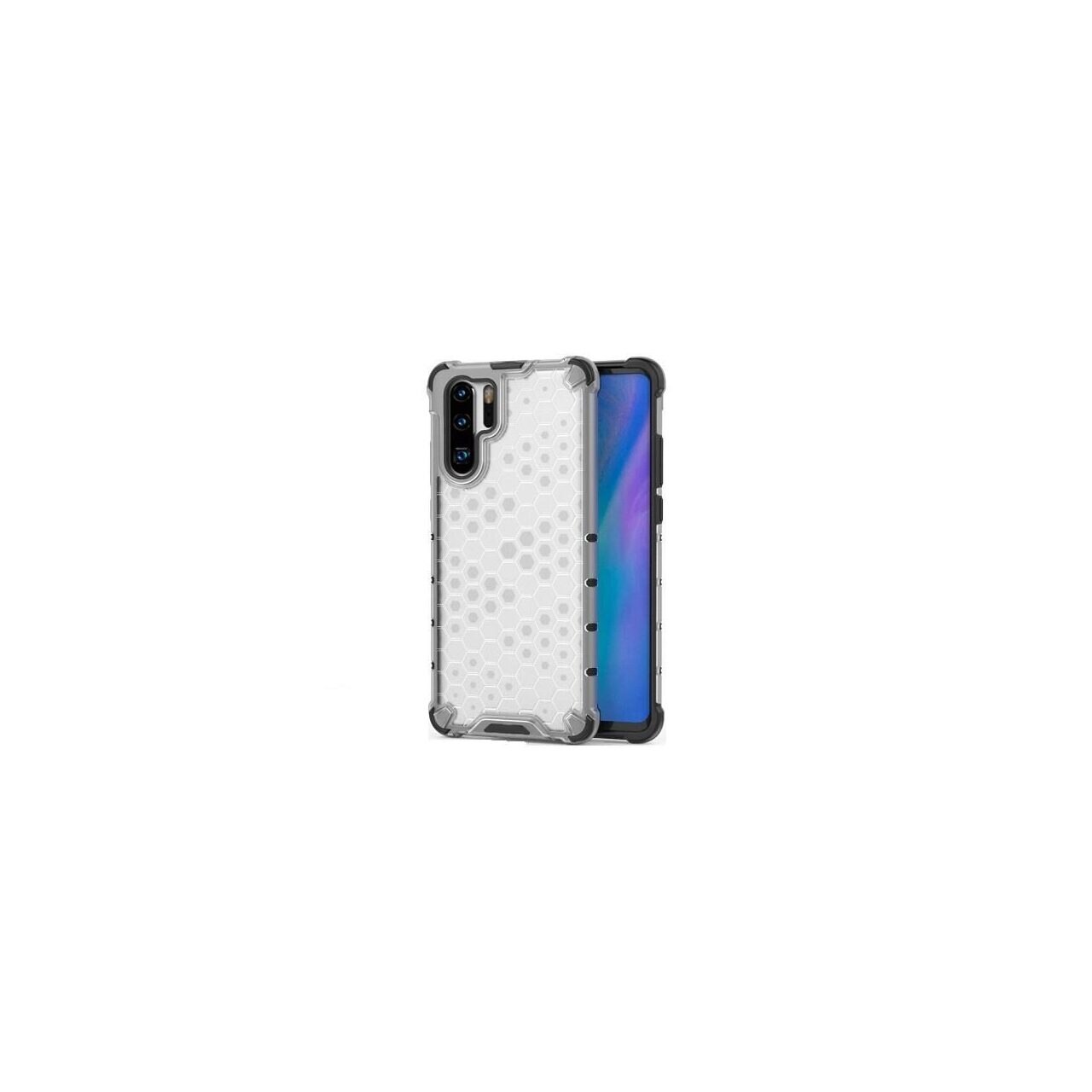 Husa Huawei P30 Pro - iberry HoneyComb Transparent
