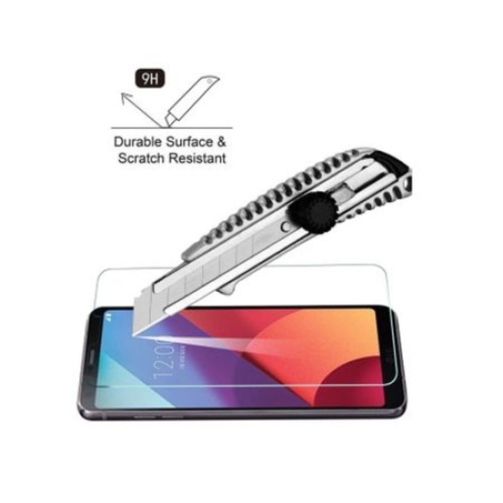 Folie protectie pentru LG G6, duritate 9H, sticla securizata high quality, Transparent