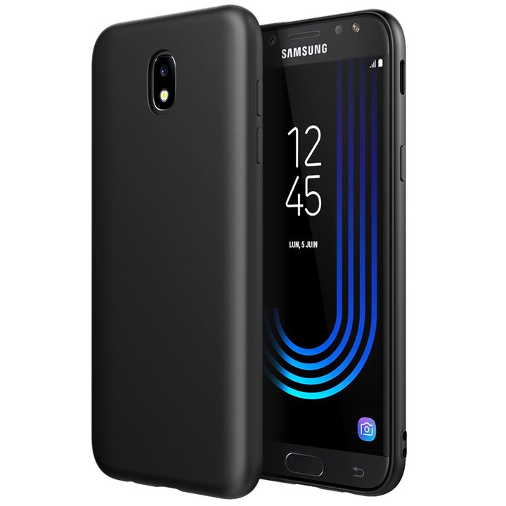 Samsung Galaxy J3 2017 tok, GloMax Perfect Fit, fekete