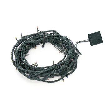 Instalatie de Craciun, Bedora, 120 LED-uri, 12 m, Exterior/Interior, Multicolor Instalatie de Craciun, Bedora, 120 LED-uri, 12 m, Exterior/Interior, Multicolor