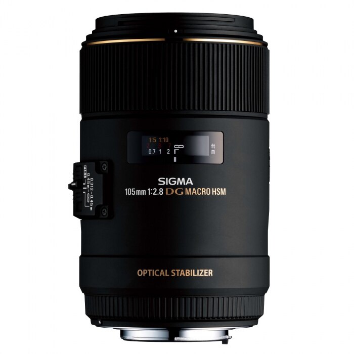 Obiectiv foto Sigma 105mm F2.8 ex macro DG OS HSM,montura Canon,sistem DSLR