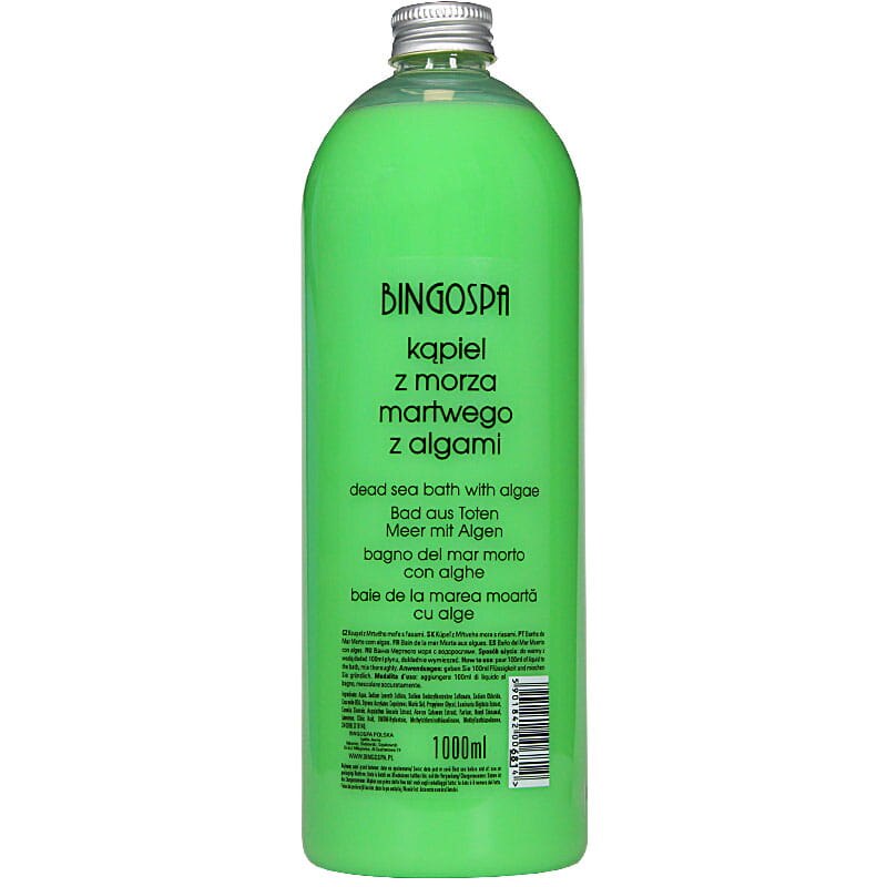 Solutie de baie cu alge din Marea Moarta BingoSpa, 1000 ml