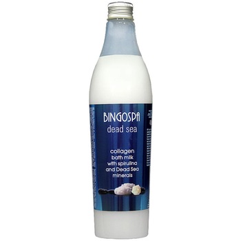 Lotiune de baie cu colagen BingoSpa, Minerale din Marea Moarta, 400 ml Lotiune de baie cu colagen BingoSpa, Minerale din Marea Moarta, 400 ml