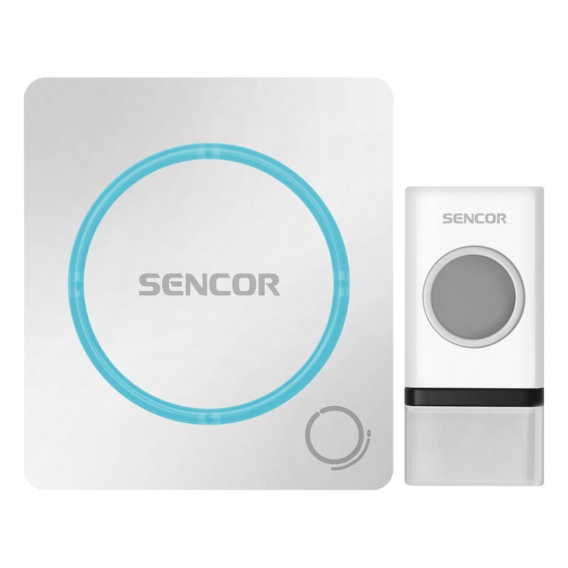 Sonerie wireless Sencor, SWD 110, 150 m, Alb