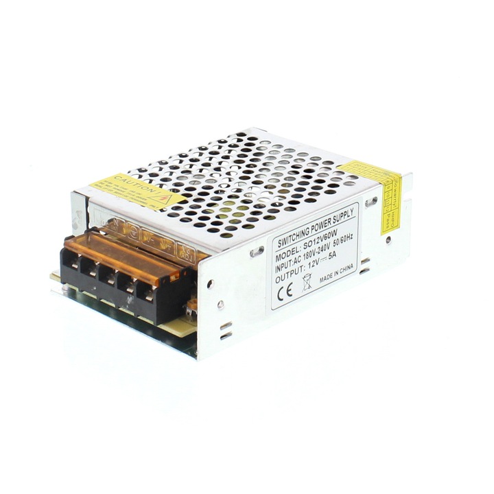 Sursa in comutatie AC-DC 60W 12V 3.5A WELL