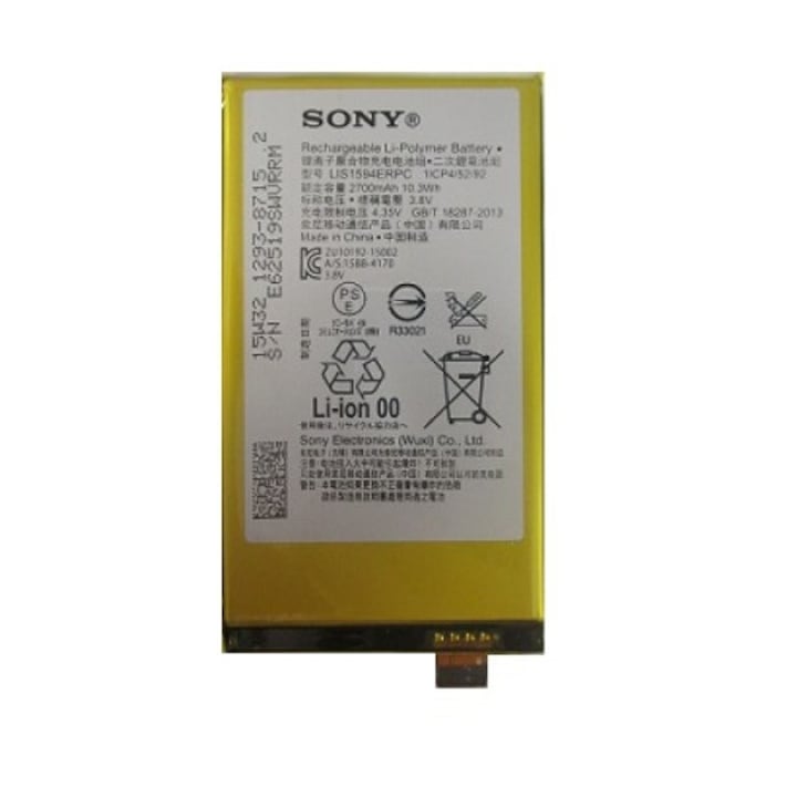 Sony LIS1594ERPC gyári akkumulátor (2700mAh, Li-ion, E5803, E5823 Xperia Z5 Compact*