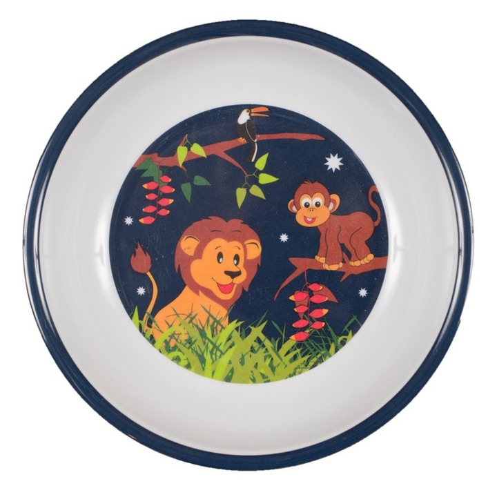 Farfurie pentru copii, Seria Jungle, 20cm