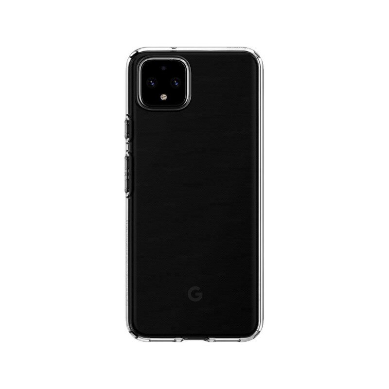Husa Premium Originala Spigen Liquid Crystal Google Pixel 4, Silicon, Transparent