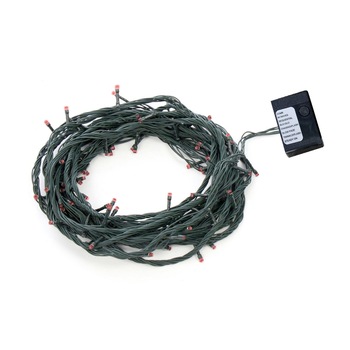 Instalatie de Craciun, Bedora, 120 LED-uri, 12 m, Exterior/Interior, Rosu Instalatie de Craciun, Bedora, 120 LED-uri, 12 m, Exterior/Interior, Rosu