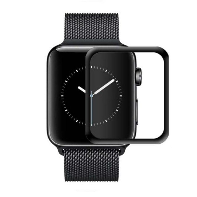 Képernyővédő fólia iUni Smartwatch Apple Watch 42mm 3D Képernyővédő fólia iUni Smartwatch Apple Watch 44mm átlátszó
