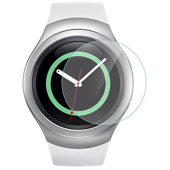 Folie de protectie iUni pentru Smartwatch Samsung Gear S2 Plastic Transparent Folie de protectie iUni pentru Smartwatch Samsung Gear S2 Plastic Transparent