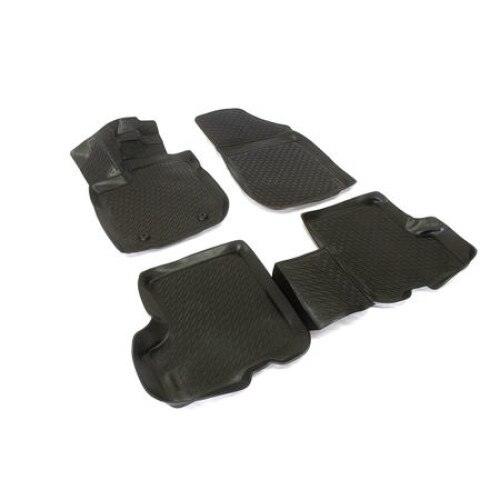 Set Covoarase ART din cauciuc dedicate DACIA LOGAN 2008-2012/Sandero 2008-2012,stil tavita