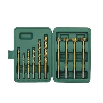 Set burghie combinate Mannesmann M54310, Ø1-10 mm, 10 piese Set burghie combinate Mannesmann M54310, Ø1-10 mm, 10 piese
