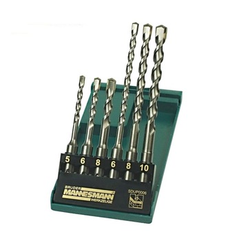 Set burghie SDS-Plus Mannesmann M54306, Ø5-10 mm, 6 piese Set burghie SDS-Plus Mannesmann M54306, Ø5-10 mm, 6 piese