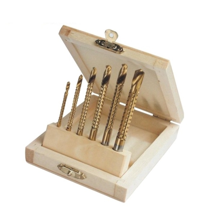 Set burghie pentru decupare Mannesmann 54606, Ø3-8 mm, 6 piese