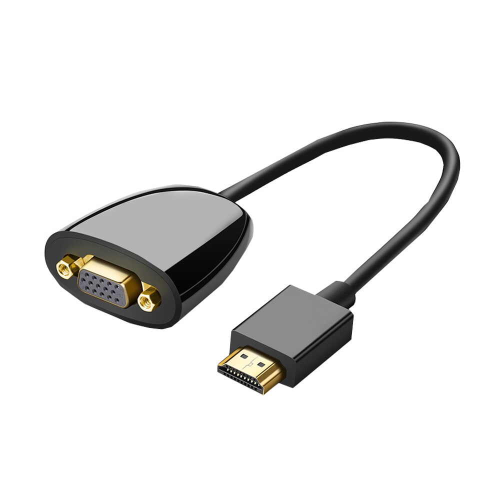 Adaptor de la HDMI tata la VGA mama, lungime 25 cm - Phuture®
