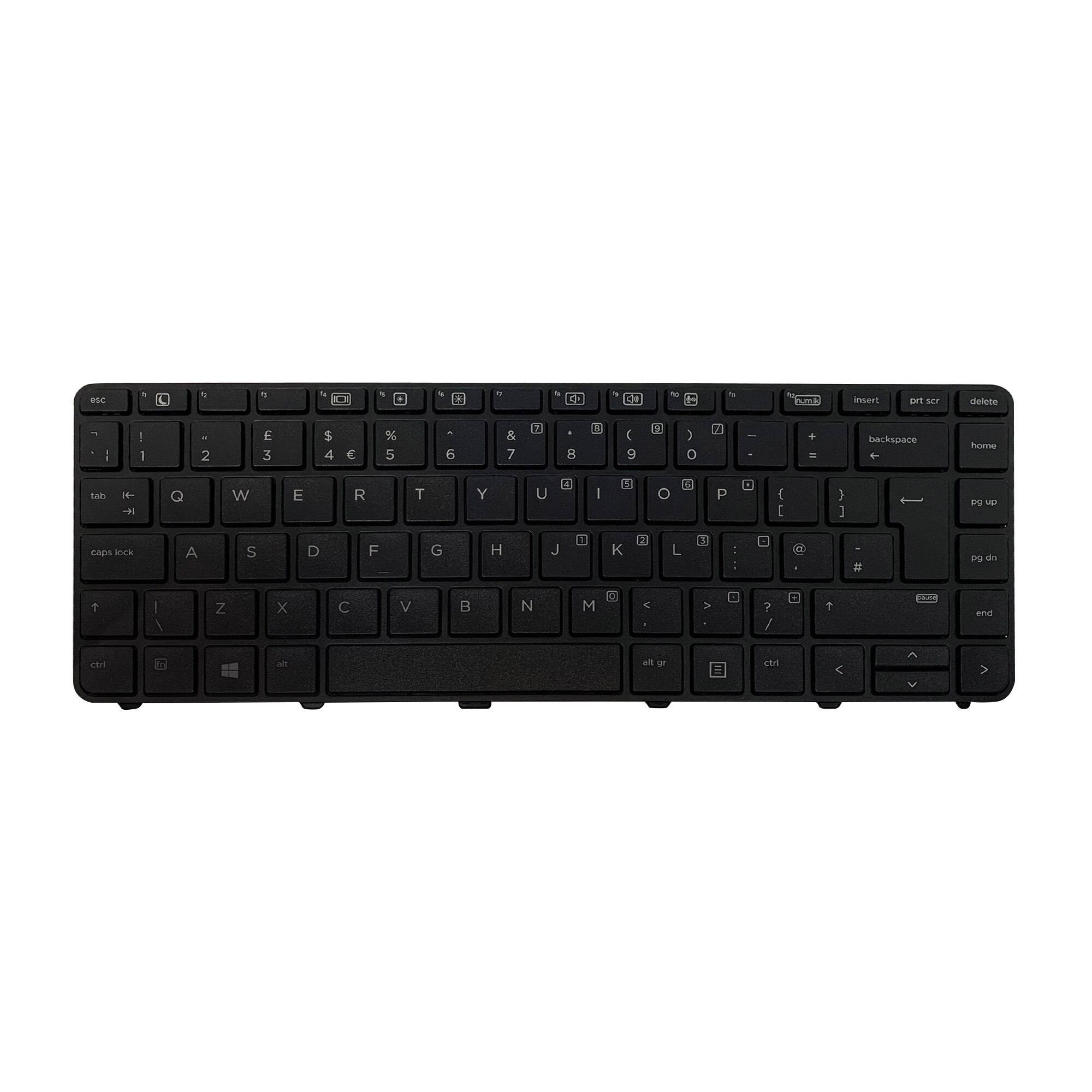 Tastatura originala HP ProBook 430 G3, 440 G3, 430 G4, 440 G4, 640 G2, 645 G2, 640 G3, fara iluminare, layout UK
