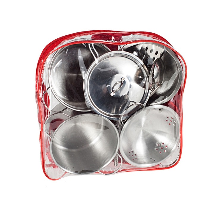 Zestaw kuchenny metalowy w plecaku