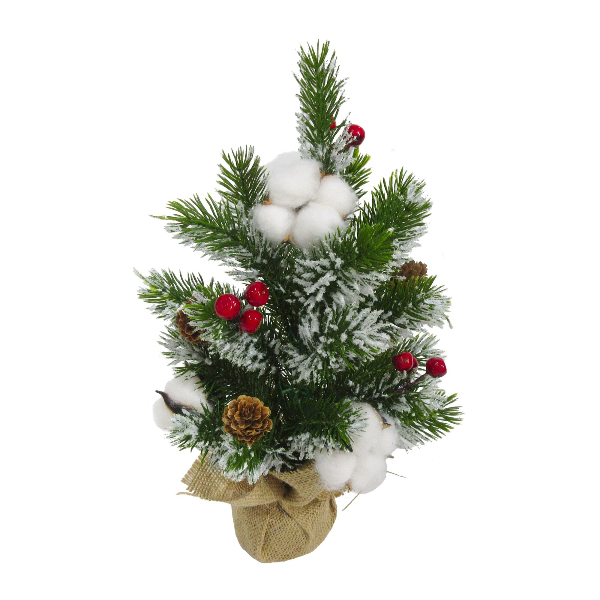 Decoratiune Craciun LikeSmart, tip bradut, H 35 cm