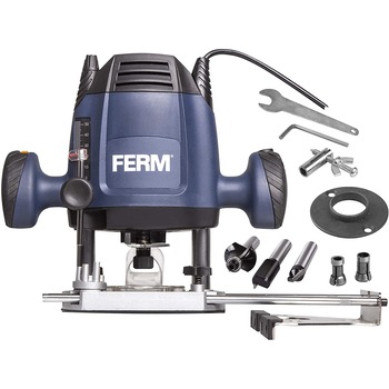 Masina de frezat FERM, PRM1021, 1200W, 3 freze Masina de frezat FERM, PRM1021, 1200W, 3 freze