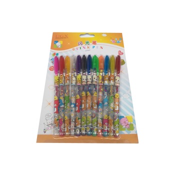 Set 12 pixuri cu gel Vision, culori diferite Set 12 pixuri cu gel Vision, culori diferite