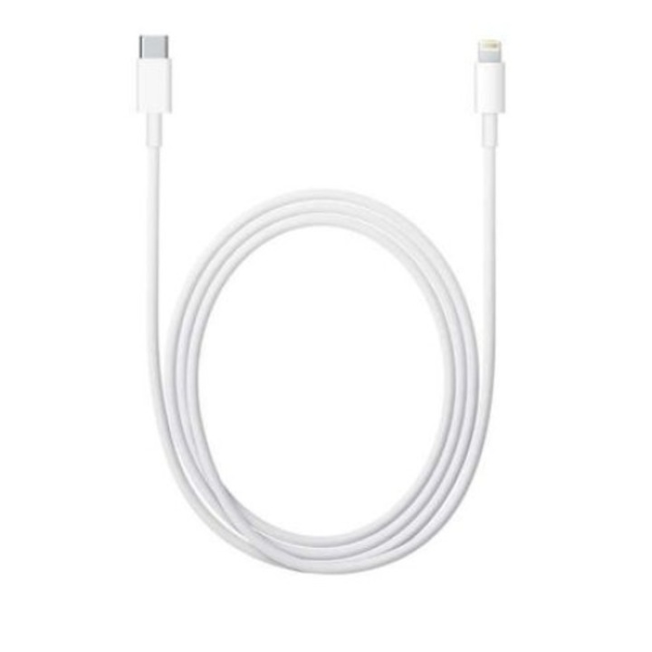 Оригинален кабел за данни/зареждане на Apple, USB Type-C към Lightning, 2 м, MQ42AM/A