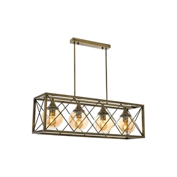 Lustra Avonni AV-1732-4EY, 4x 60 W ,E27, Antique Lustra Avonni AV-1732-4EY, 4x 60 W ,E27, Antique