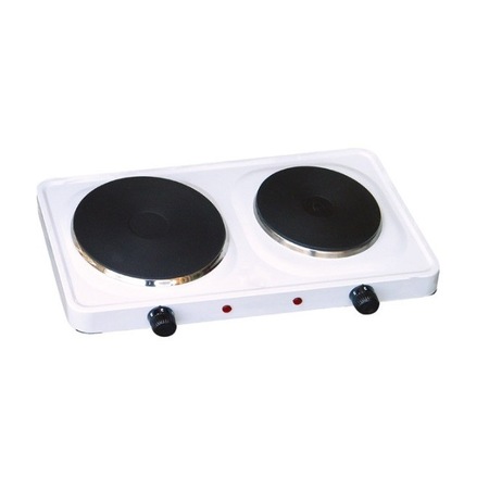 Plita electrica cu 2 ochiuri, 1000W si 1500W, Gospodarul profesionist