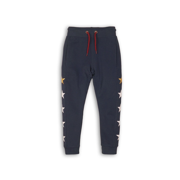 Lány nadrág, DjDutchjeans, sportos csillagos, sötétkék, Tengerészkék