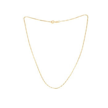 Lantisor fin cubic placat cu aur 44-52 cm Lissa Lantisor fin cubic placat cu aur 44-52 cm Lissa