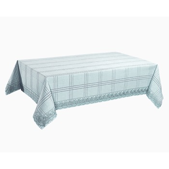 Fata de masa Valentini Bianco, vernil , TH-Botanic 160x220cm Fata de masa Valentini Bianco, vernil , TH-Botanic 160x220cm