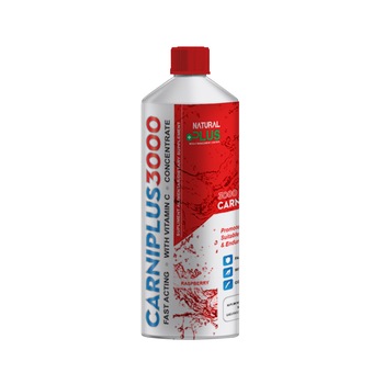 Carniplus 3000 Natural Plus, 1000 ml, zmeura Carniplus 3000 Natural Plus, 1000 ml, zmeura