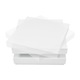 Masuta cafea, en.casa, Florenz, 76 x 76 x 38 cm, pal, alb, cu blat rotativ