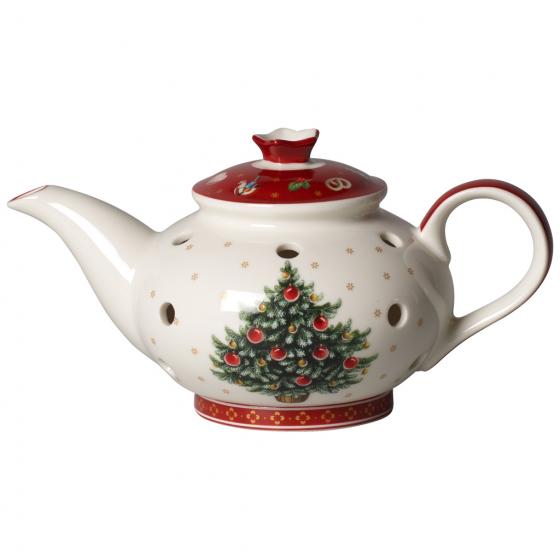 Suport pentru lumanare in forma de ceainic, Toy's Delight 16 cm