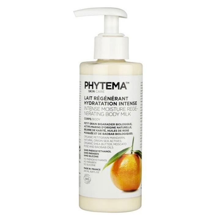 Lapte de corp regenerant pentru hidratare intensa, Phytema 200ml
