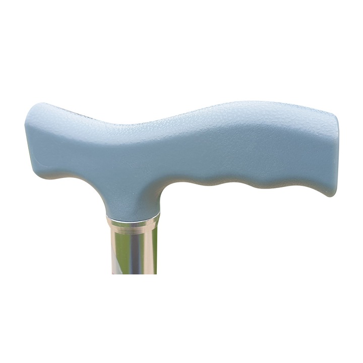 Бастун с 3-крака основа, регулируем, сребрист